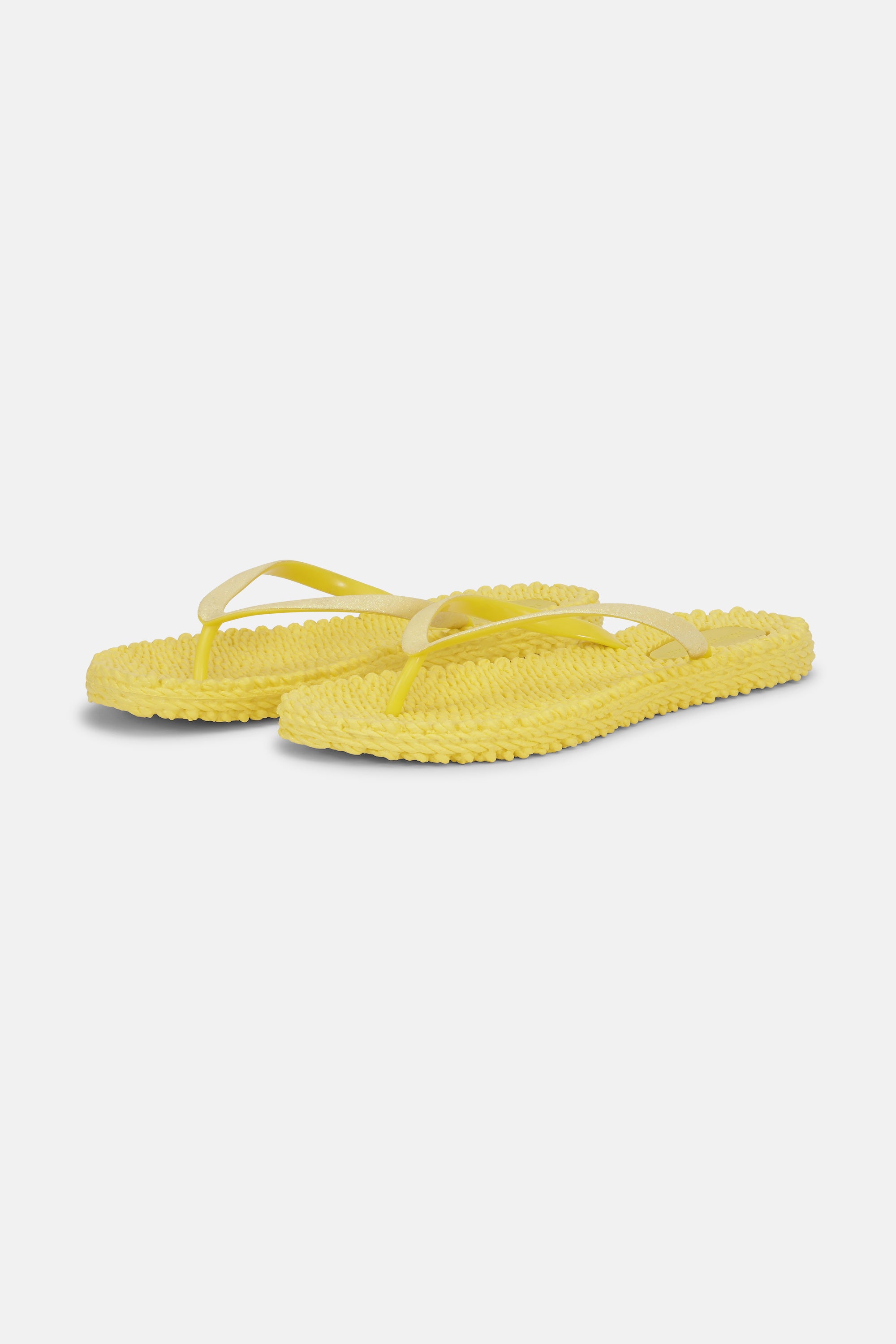 Tongs Glitter - Pale Banana